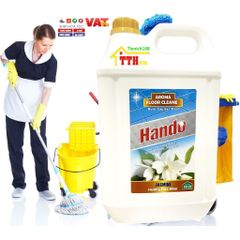 Nước Thơm Lau Sàn Hando 10L - Hương Quế An Toàn, Diệt Khuẩn, Sạch Sẽ Cho Nhà Hàng & Khách Sạn