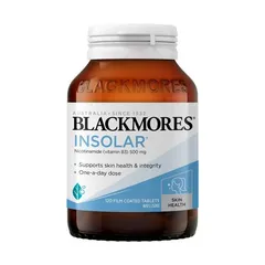 Viên Uống Đẹp Da Blackmores Insolar 120 Viên - Cải Thiện Da Khỏe Mạnh, Sáng Mịn Với Vitamin B3 Cao Hấp Dẫn