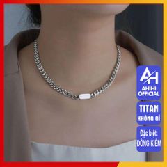 Dây Chuyền Nam Titan Cao Cấp - Phong Cách Hiphop Cá Tính, Chống Gỉ và Trầy Xước - Trang Sức Thời Trang Nam Đẳng Cấp