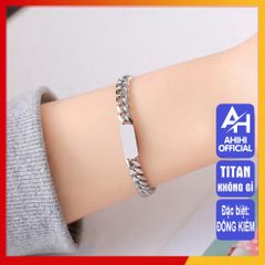 Dây Chuyền Nam Titan Cao Cấp - Phong Cách Hiphop Cá Tính, Chống Gỉ và Trầy Xước - Trang Sức Thời Trang Nam Đẳng Cấp