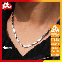Dây Chuyền Nam Titan Cao Cấp Sang Trọng - Phụ Kiện Thời Trang Đẳng Cấp, Chống Gỉ Sét - Quà Tặng Ý Nghĩa cho Phái Mạnh