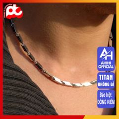 Dây Chuyền Nam Titan Cao Cấp Sang Trọng - Phụ Kiện Thời Trang Đẳng Cấp, Chống Gỉ Sét - Quà Tặng Ý Nghĩa cho Phái Mạnh