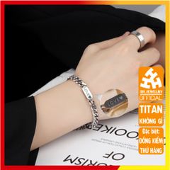 Lắc Tay Khắc Tên theo Yêu Cầu - Vòng Tay Đôi Unisex Chất Liệu Titan - Quà Tặng Thú Vị cho Cặp Đôi, Bạn Bè