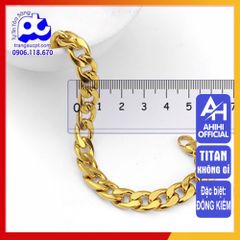 Lắc Tay Nam Titan Cao Cấp - Thiết Kế Nam Tính, Bền Bỉ, Không Gỉ, Phụ Kiện Thời Trang Sang Trọng Cho Phái Mạnh