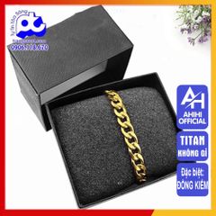 Lắc Tay Nam Titan Cao Cấp - Thiết Kế Nam Tính, Bền Bỉ, Không Gỉ, Phụ Kiện Thời Trang Sang Trọng Cho Phái Mạnh