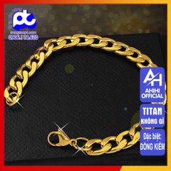 Lắc Tay Nam Titan Cao Cấp - Thiết Kế Nam Tính, Bền Bỉ, Không Gỉ, Phụ Kiện Thời Trang Sang Trọng Cho Phái Mạnh