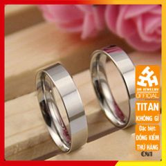 Nhẫn Nam Titan Cao Cấp - Thiết Kế Nam Tính, Chống Gỉ và Chống Trầy Xước, Phụ Kiện Thời Trang Sang Trọng, Quà Tặng Đặc Biệt