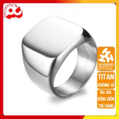 Nhẫn Titan Nam Cao Cấp - Thiết Kế Mạnh Mẽ Đẳng Cấp, Chống Gỉ Sét, Phụ Kiện Thời Trang Nam Thanh Lịch, Quà Tặng Ý Nghĩa