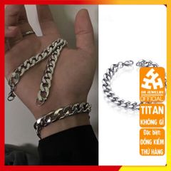 Vòng Tay Dây Xích Punk Hip Hop 7mm Thời Trang Hàn Quốc Nam - Vật Phẩm Độc Đáo Cho Fan Cá Tính