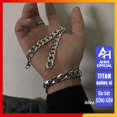Vòng Tay Dây Xích Punk Hip Hop 7mm Thời Trang Hàn Quốc Nam - Vật Phẩm Độc Đáo Cho Fan Cá Tính