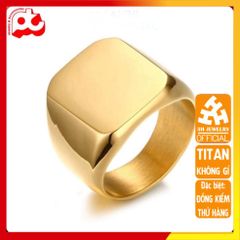 Nhẫn Nam Titan Cao Cấp - Phong Cách Đẳng Cấp, Mạnh Mẽ, Chống Gỉ và Chống Trầy Xước, Phụ Kiện Thời Trang Nam