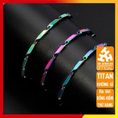 Lắc Tay Nam Titan Cao Cấp - Thiết Kế Nam Tính, Bền Bỉ, Thời Trang Sang Trọng, Phù Hợp Với Mọi Dạng Cổ Tay