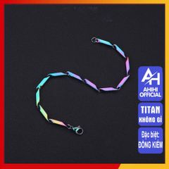 Lắc Tay Nam Titan Cao Cấp - Thiết Kế Nam Tính, Bền Bỉ, Thời Trang Sang Trọng, Phù Hợp Với Mọi Dạng Cổ Tay