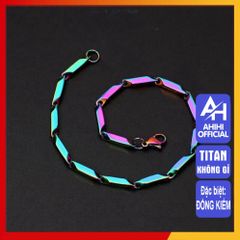 Lắc Tay Nam Titan Cao Cấp - Thiết Kế Nam Tính, Bền Bỉ, Thời Trang Sang Trọng, Phù Hợp Với Mọi Dạng Cổ Tay