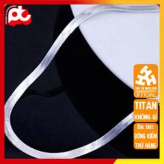 Dây Chuyền Nam Titan Cao Cấp Sang Trọng - Phong Cách Nam Tính Độc Đáo Không Gỉ, Quà Tặng Ý Nghĩa Cho Đấng Mày Râu