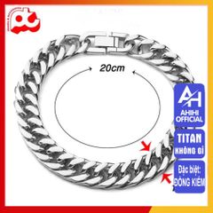 Lắc Tay Titan Cao Cấp Nam Nữ - Thiết Kế Mạnh Mẽ, Bền Bỉ Không Gỉ, Phong Cách Thời Trang Đẳng Cấp, Màu Vàng Sang Trọng 10mm