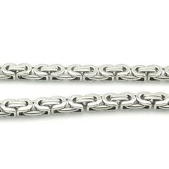 Dây Chuyền Nam Titan Cao Cấp - Thiết Kế Sang Trọng Ziczac Dẹp, Phong Cách Mạnh Mẽ, Bền Đẹp, An Toàn Cho Da