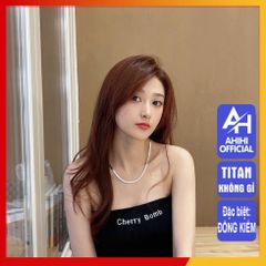 Dây Chuyền Titan Cao Cấp Nam Nữ - Phong Cách Mạnh Mẽ, Chống Gỉ Sét và Trầy Xước - Trang Sức Thời Trang Đẳng Cấp 4mm