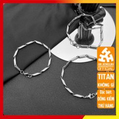 Lắc Tay Titan Cao Cấp Nam Nữ - Chất Liệu Không Gỉ, Thiết Kế Thời Trang Đẳng Cấp, Nhiều Kích Cỡ và Màu Sắc - Phụ Kiện Sang Trọng