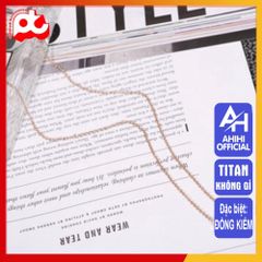 Dây Chuyền Nữ Titan Cao Cấp - Sang Trọng, Tinh Tế, Không Đen, An Toàn Cho Da - Phụ Kiện Thời Trang Nữ Hàng Đầu