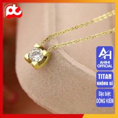 Dây Chuyền Nữ Titan Cao Cấp - Sang Trọng, Bền Bỉ, An Toàn Cho Da - Phụ Kiện Thời TrangKhông Đen, Nhiều Màu Sắc