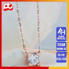 Dây Chuyền Nữ Titan Cao Cấp - Sang Trọng, Bền Bỉ, An Toàn Cho Da - Phụ Kiện Thời TrangKhông Đen, Nhiều Màu Sắc