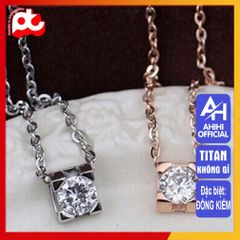 Dây Chuyền Nữ Titan Cao Cấp - Sang Trọng, Bền Bỉ, An Toàn Cho Da - Phụ Kiện Thời TrangKhông Đen, Nhiều Màu Sắc