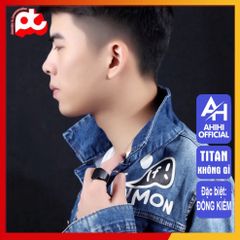 Nhẫn Nam Titan Cao Cấp - Phong Cách Mạnh Mẽ, Hiện Đại, Chống Gỉ, An Toàn Cho Da - Quà Tặng Đặc Biệt Cho Nam