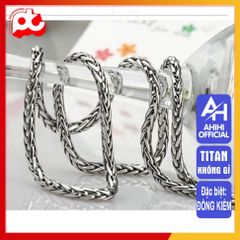 Dây Chuyền Nam Titan Cao Cấp - Phong Cách Mạnh Mẽ và Đẳng Cấp, Chất Liệu Không Gỉ, An Toàn Cho Da, Phù Hợp Mọi Trang Phục