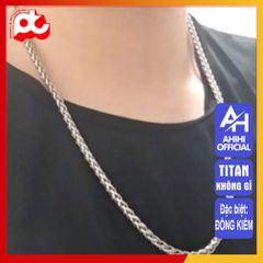 Dây Chuyền Nam Titan Cao Cấp - Phong Cách Mạnh Mẽ và Đẳng Cấp, Chất Liệu Không Gỉ, An Toàn Cho Da, Phù Hợp Mọi Trang Phục
