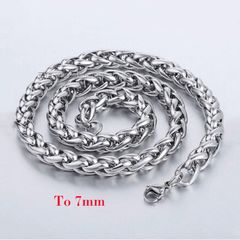 Dây Chuyền Nam Titan Cao Cấp - Phong Cách Mạnh Mẽ và Đẳng Cấp, Chất Liệu Không Gỉ, An Toàn Cho Da, Phù Hợp Mọi Trang Phục