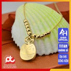 Lắc Chân Nữ Titan Cao Cấp - Thiết Kế Thanh Lịch, Bền Bỉ, An Toàn cho Da - Phụ Kiện Thời Trang Nữ Tôn Vẻ Đẹp Chân