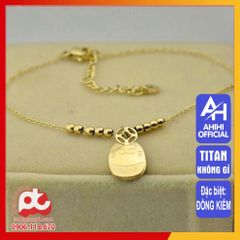 Lắc Chân Nữ Titan Cao Cấp - Thiết Kế Thanh Lịch, Bền Bỉ, An Toàn cho Da - Phụ Kiện Thời Trang Nữ Tôn Vẻ Đẹp Chân