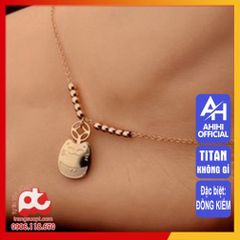Lắc Chân Nữ Titan Cao Cấp - Thiết Kế Thanh Lịch, Bền Bỉ, An Toàn cho Da - Phụ Kiện Thời Trang Nữ Tôn Vẻ Đẹp Chân
