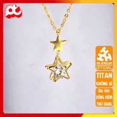Dây Chuyền Nữ Titan Cao Cấp - Thiết Kế Tinh Tế, Sang Trọng Chống Gỉ và Trầy Xước - Trang Sức Phụ Kiện Thời Trang Nữ