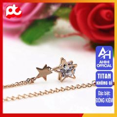 Dây Chuyền Nữ Titan Cao Cấp - Thiết Kế Tinh Tế, Sang Trọng Chống Gỉ và Trầy Xước - Trang Sức Phụ Kiện Thời Trang Nữ