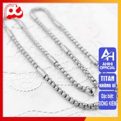 Dây Chuyền Nam Titan Cao Cấp - Phong Cách Mạnh Mẽ, Đẳng Cấp Với Thiết Kế Hiện Đại, Chống Trầy Xước, Quà Tặng Ý Nghĩa 3H JEWELRY