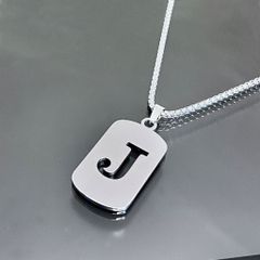 Dây Chuyền Titan Thời Trang Unisex - Vòng Cổ Chữ Cái 26 Ký Tự, Trang Sức Cao Cấp, Quà Tặng Độc Đáo cho Bạn Trẻ