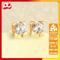 Bông Tai Nữ Titan Cao Cấp - Thanh Lịch, Bền Bỉ, Không Đen, An Toàn Cho Da, Nhiều Màu Sắc Sang Trọng - Quà Tặng Ý Nghĩa