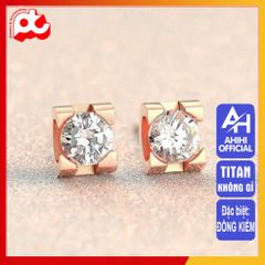Bông Tai Nữ Titan Cao Cấp - Thanh Lịch, Bền Bỉ, Không Đen, An Toàn Cho Da, Nhiều Màu Sắc Sang Trọng - Quà Tặng Ý Nghĩa