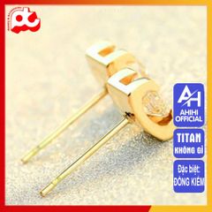 Bông Tai Nữ Titan Cao Cấp - Thanh Lịch, Bền Bỉ, Không Đen, An Toàn Cho Da, Nhiều Màu Sắc Sang Trọng - Quà Tặng Ý Nghĩa