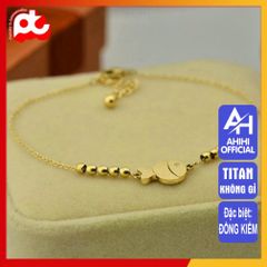 Lắc Chân Nữ Titan Cao Cấp - Thiết Kế Thanh Lịch, Không Gỉ, An Toàn Cho Da - Quà Tặng Hoàn Hảo Cho Phái Nữ