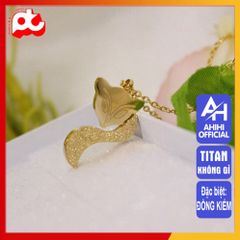 Dây Chuyền Nữ Titan Cao Cấp Sang Trọng, Chống Trầy Xước, An Toàn Cho Da - Trang Sức Thời Trang Nữ Cổ Điển