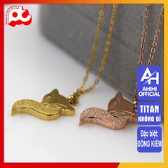 Dây Chuyền Nữ Titan Cao Cấp Sang Trọng, Chống Trầy Xước, An Toàn Cho Da - Trang Sức Thời Trang Nữ Cổ Điển
