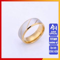 Nhẫn Nam Titan Cao Cấp - Thiết Kế Đẳng Cấp, Bền Bỉ, Không Gỉ, Phụ Kiện Thời Trang Nam Tiêu Biểu, Quà Tặng Ý Nghĩa