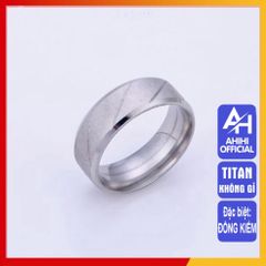 Nhẫn Nam Titan Cao Cấp - Thiết Kế Đẳng Cấp, Bền Bỉ, Không Gỉ, Phụ Kiện Thời Trang Nam Tiêu Biểu, Quà Tặng Ý Nghĩa