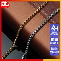Dây Chuyền Nam Titan Cao Cấp - Dây Xích Sang Trọng Đẳng Cấp, Chống Gỉ Sét, Phụ Kiện Thời Trang Nam Chất Lượng