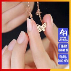 Dây Chuyền Nữ Titan Cao Cấp - Thiết Kế Tinh Tế, Sang Trọng, Chống Trầy Xước, An Toàn Cho Da - Quà Tặng Lý Tưởng Cho Phái Đẹp