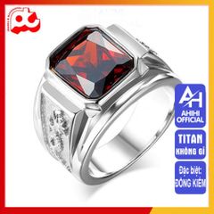 Nhẫn Titan Nam Cao Cấp - Nhẫn Thép Không Gỉ Mạnh Mẽ Với Thiết Kế Đẳng Cấp và An Toàn Cho Da - Quà Tặng Ý Nghĩa