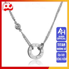 Dây Chuyền Nữ Titan Cao Cấp Sang Trọng - Thiết Kế Tinh Tế, Không Gỉ, An Toàn cho Da - Phụ Kiện Thời Trang Nữ 3H JEWELRY